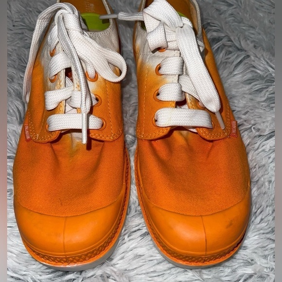 PALLADIUM Women’s orange fade shoes Size 7.5 - Picture 6 of 11
